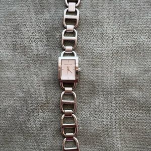 Stunning Michael Kors silver watch with minimal scratches